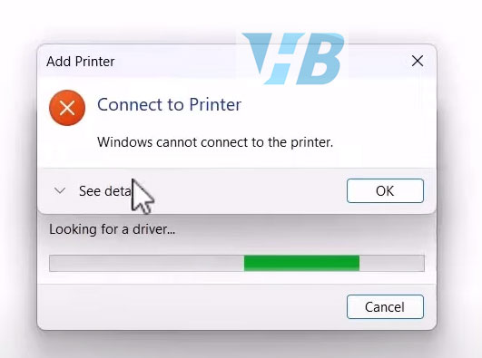 fix printer windows 10 operation failed  Sửa lỗi Share Máy in