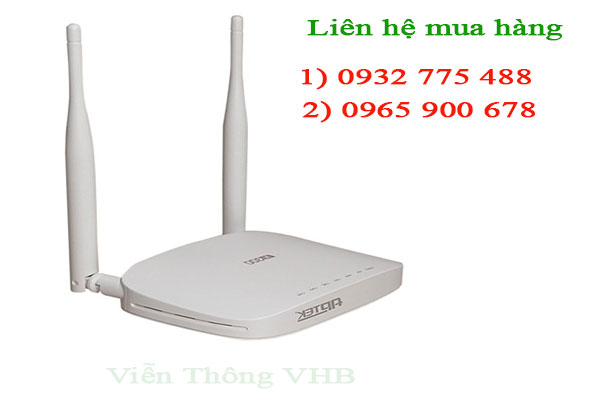 Modem Wifi APTEK N302 giá rẻ 2 Angten chuẩn N 300Mbps