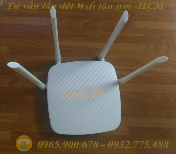 WiFi Tenda F9 600Mbps 04 Angten