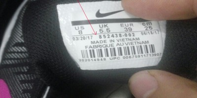 hướng dẫn phân biệt giày Nike giả