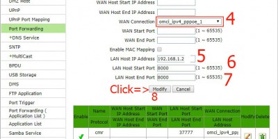 Hướng dẫn Nat port modem viettel f600w modem nha mang viettel