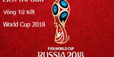 Lịch Thi Đấu Vòng Tứ Kết World Cup 2018 Tại Nga