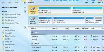 Partition Wizard 9.1 Server Portable hdd